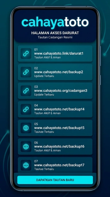 Tampilan link alternatif cahayatoto